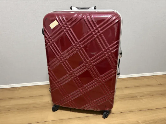 子連れ旅行におすすめしないハードタイプのスーツケース画像
