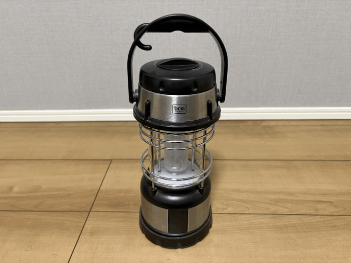 乾電池式　キャンプメインランタン